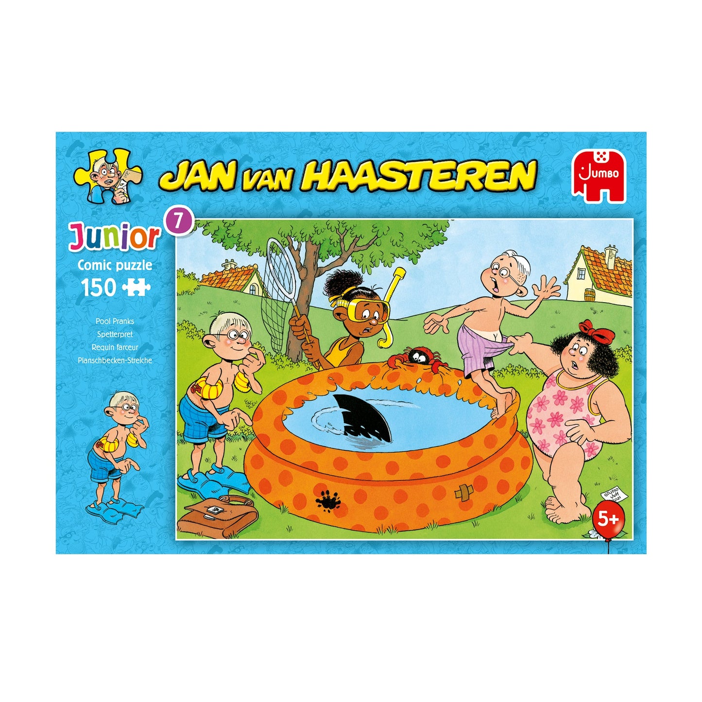 JvH Junior 7 Pool Pranks 150 pcs - product image - Jumboplay.com