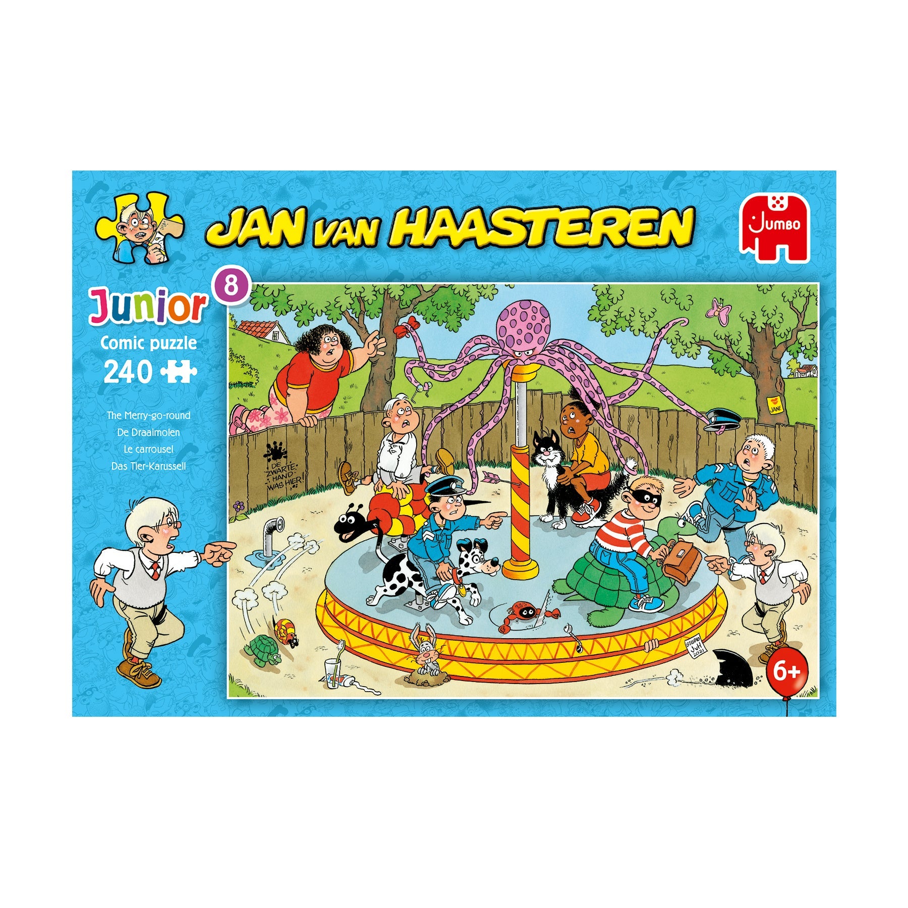 JvH Junior 8 The Merry-Go-Round 240 pieces - product image - Jumboplay.com