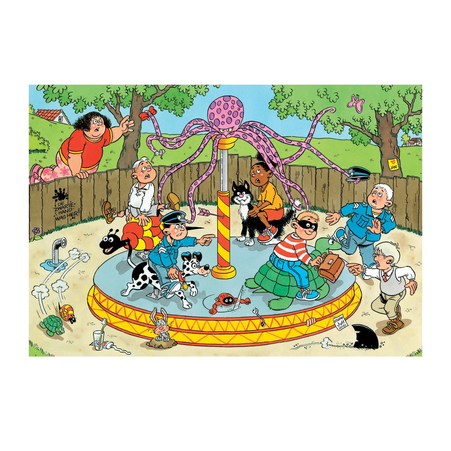 JvH Junior 8 The Merry-Go-Round 240 pieces - product image - Jumboplay.com