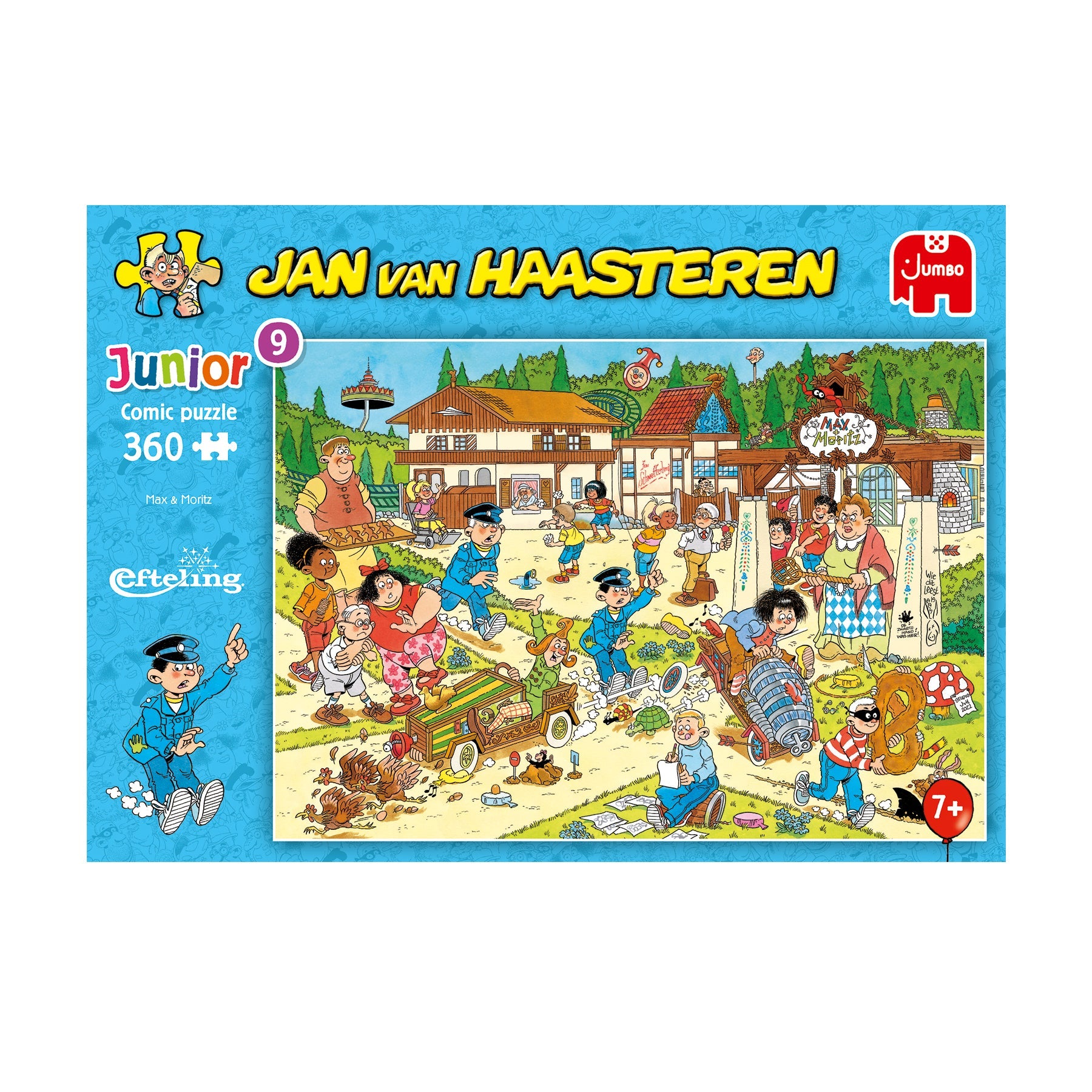JvH Junior 9 Efteling Max & Moritz 360pcs - product image - Jumboplay.com