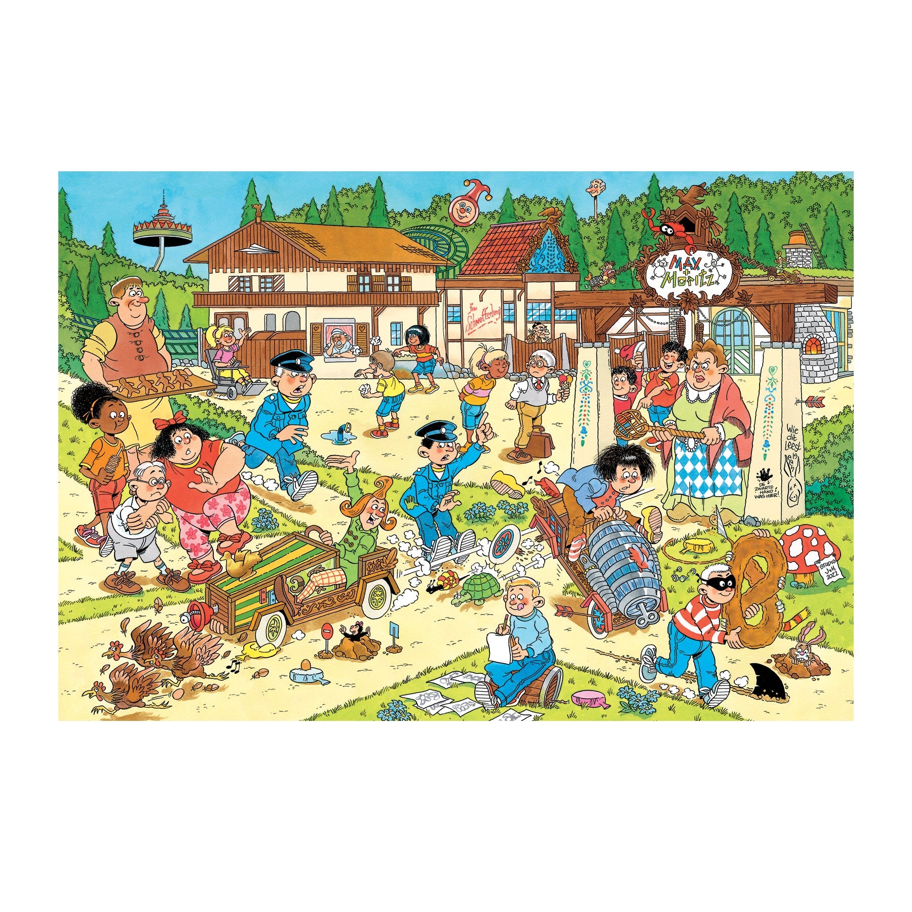 JvH Junior 9 Efteling Max & Moritz 360pcs - product image - Jumboplay.com