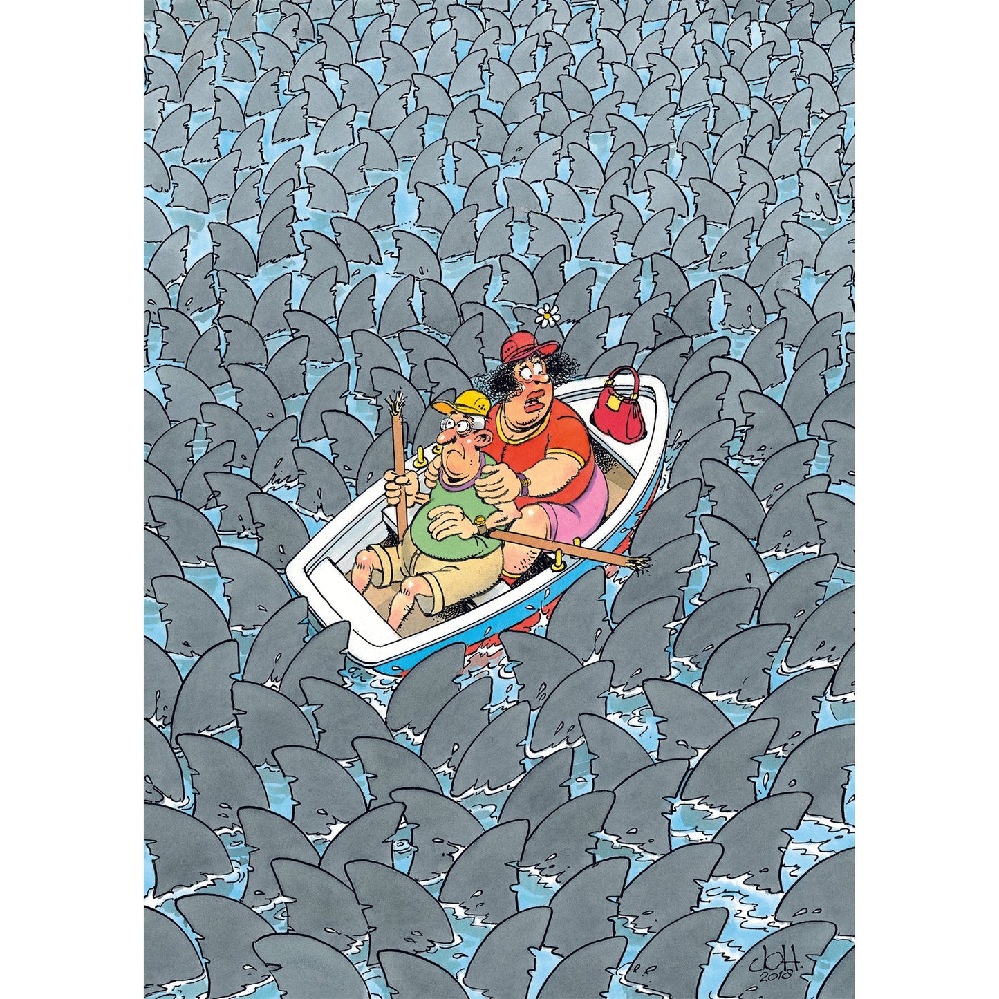 JvH Expert 1 Shark Mania (500 pieces) - product image - Jumboplay.com