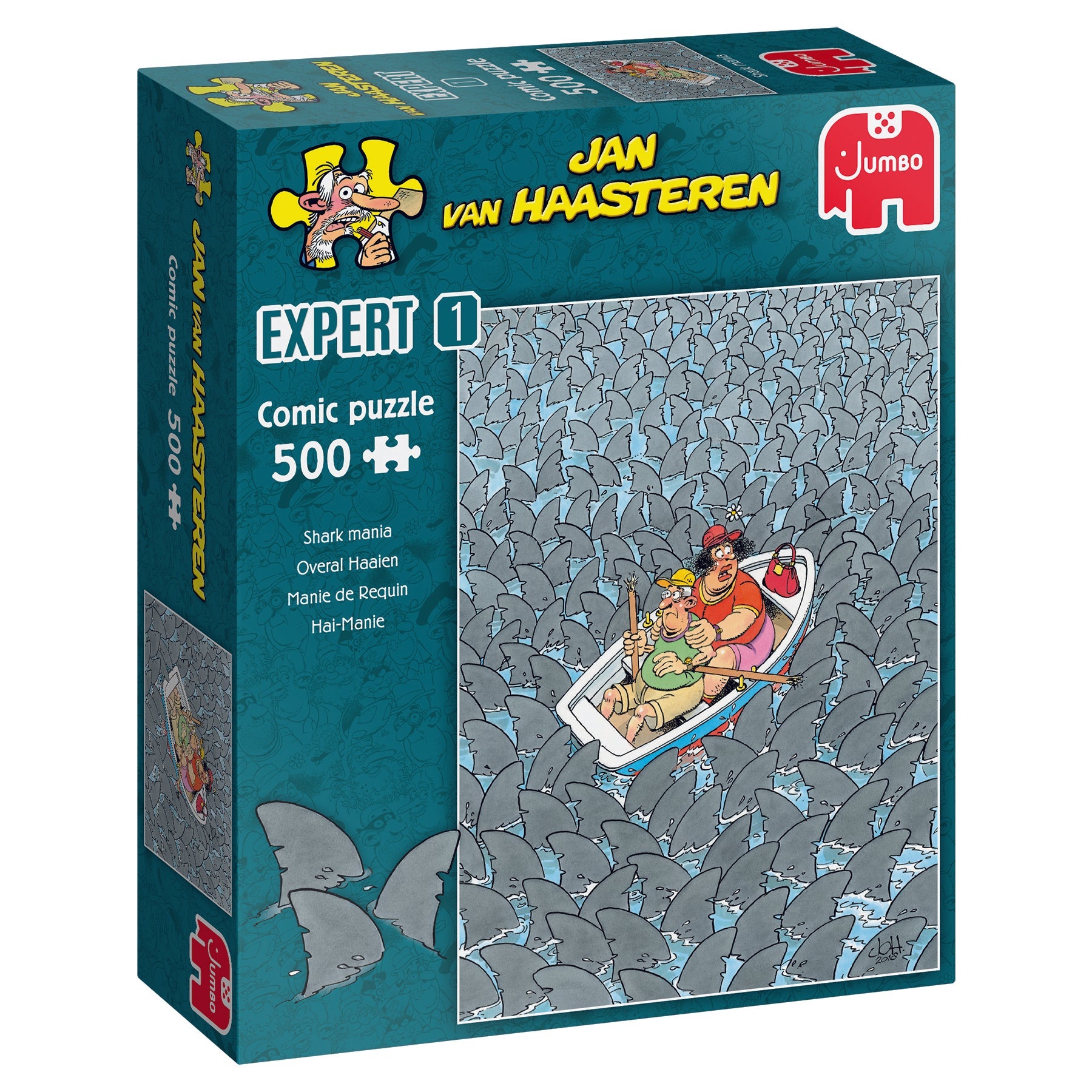 JvH Expert 1 Shark Mania (500 pieces) - product image - Jumboplay.com