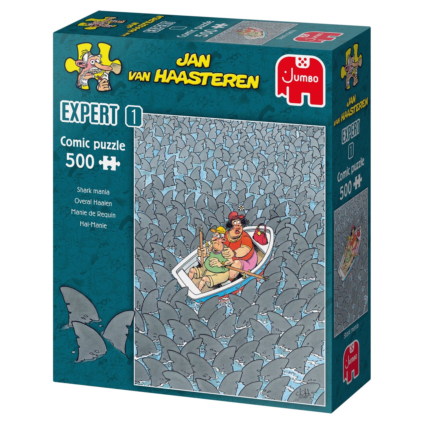 JvH Expert 1 Shark Mania (500 pieces) - product image - Jumboplay.com