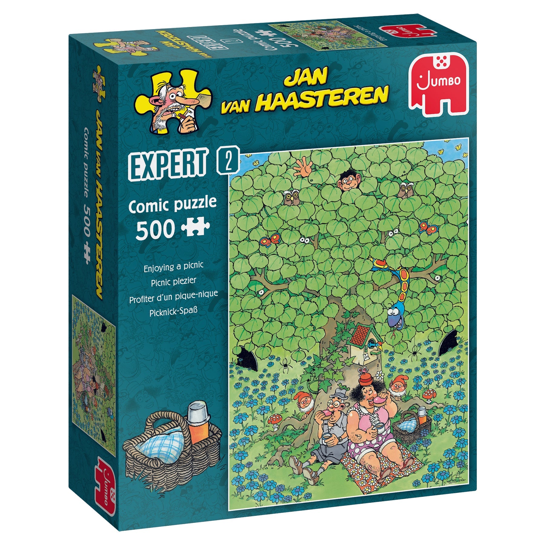 JvH Expert 2 Enjoying a Picnic (500 pieces) - product image - Jumboplay.com