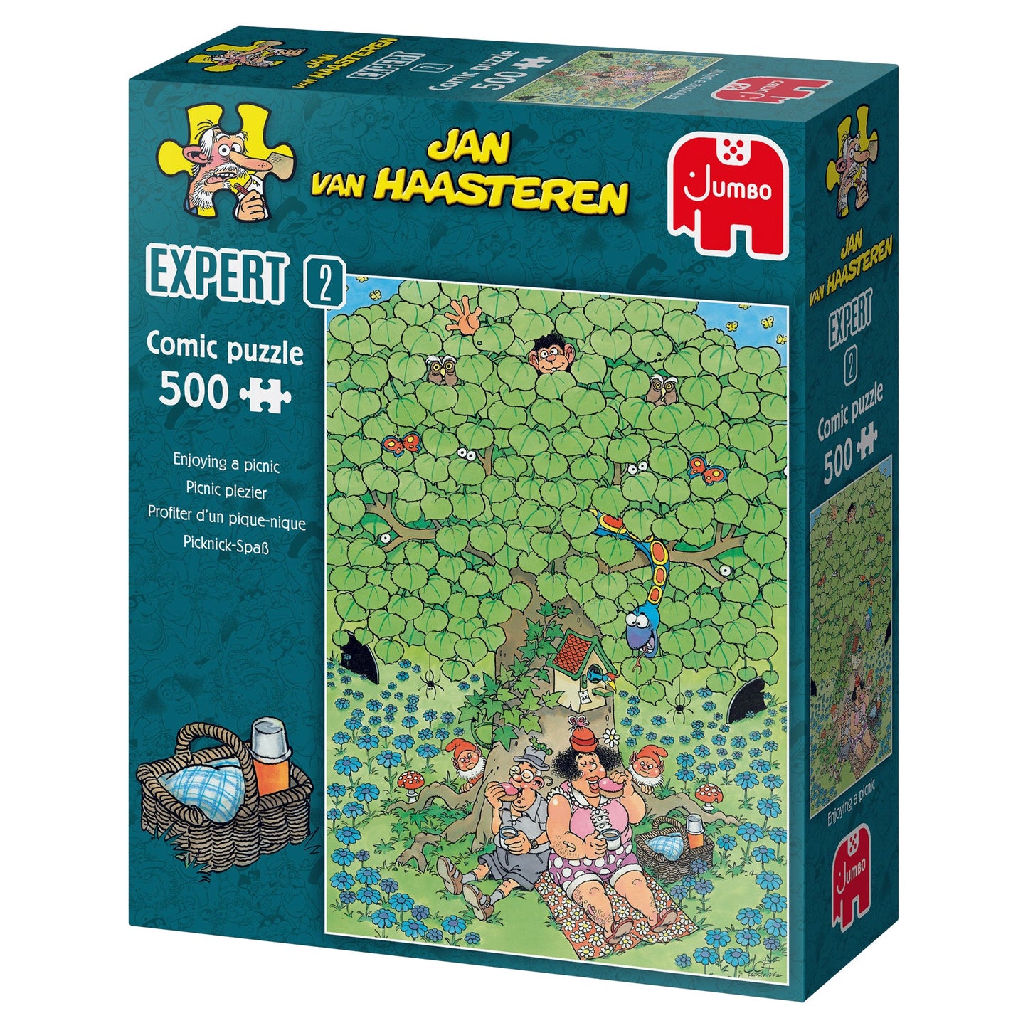 JvH Expert 2 Enjoying a Picnic (500 pieces) - product image - Jumboplay.com