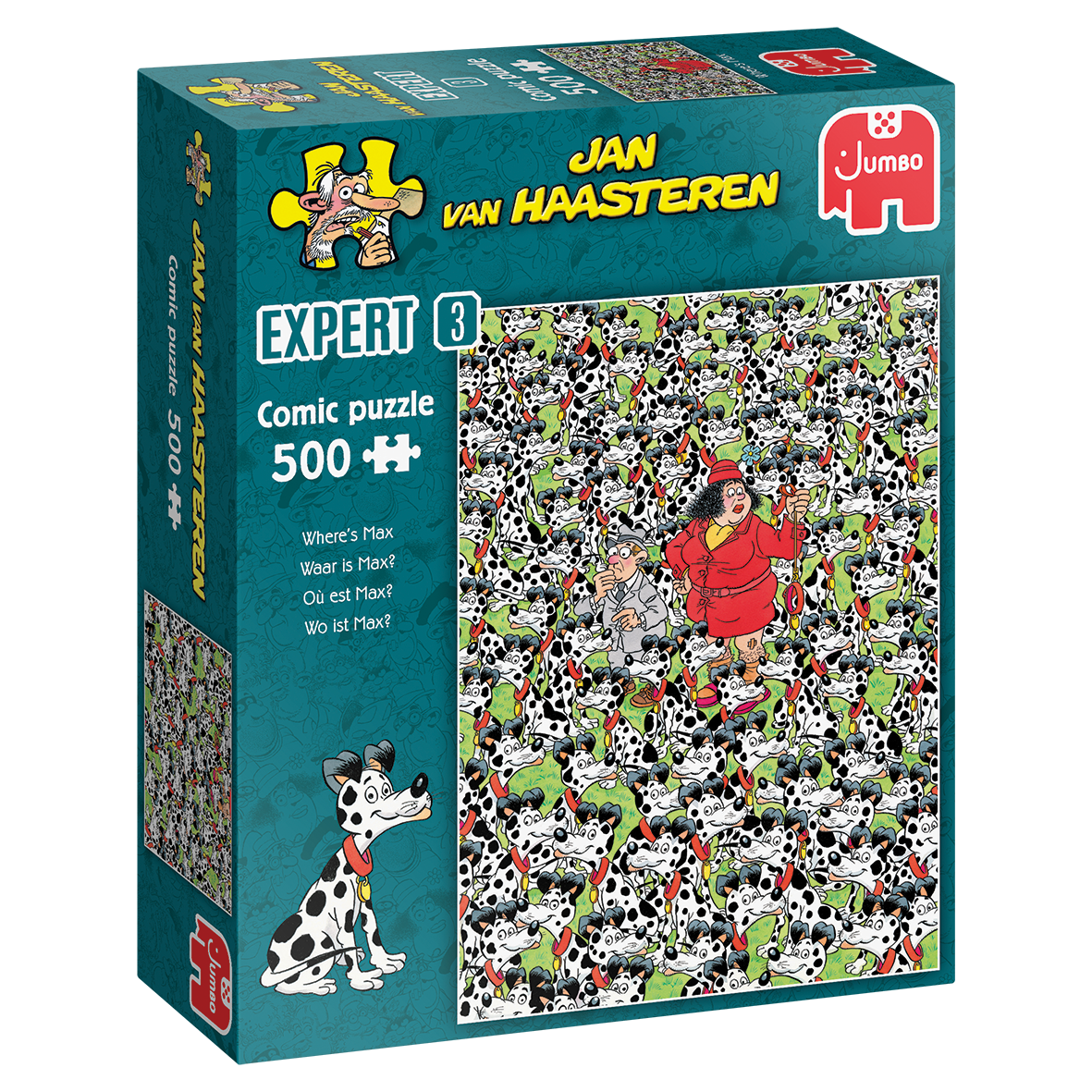 JvH Expert 03 Where's Max? 500pcs - product image - Jumboplay.com