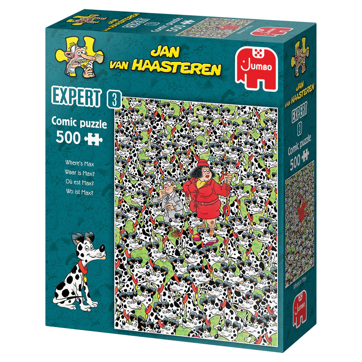JvH Expert 03 Where's Max? 500pcs - product image - Jumboplay.com