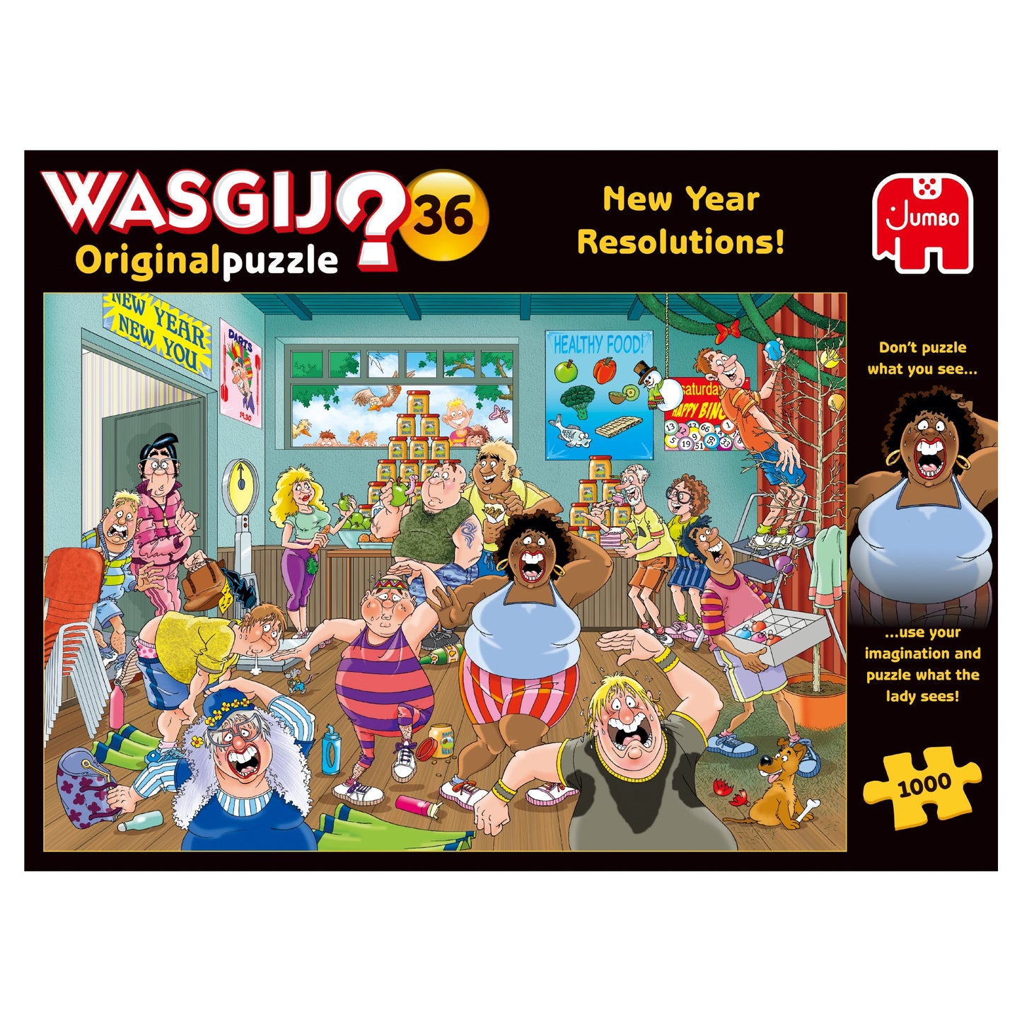 Wasgij Original 36 1000pcs - product image - Jumboplay.com