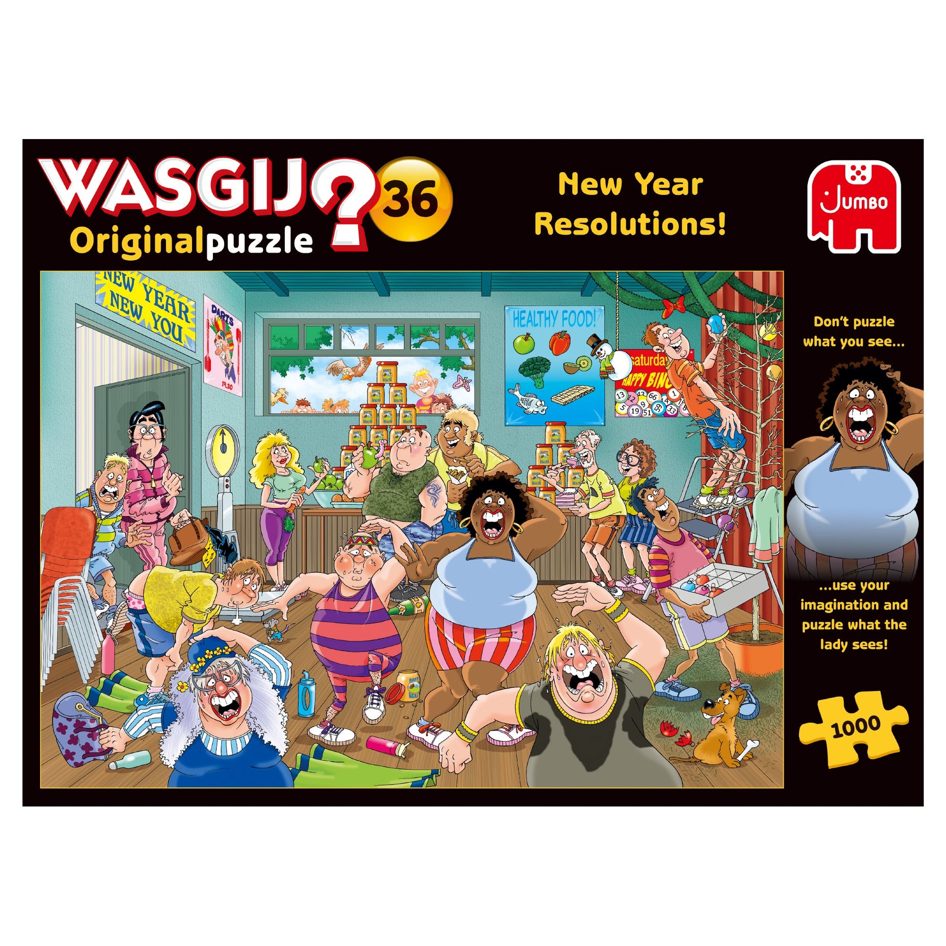 Wasgij Original 36 1000pcs - product image - Jumboplay.com