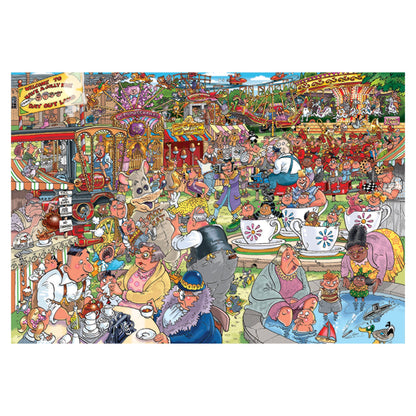 Wasgij Destiny 23 Theme Park Thrills! 1000pcs - product image - Jumboplay.com