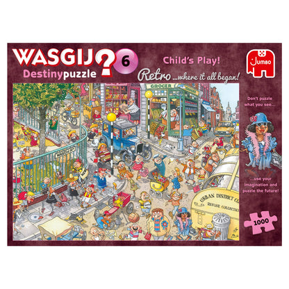 Wasgij Retro Destiny 6 1000pcs - product image - Jumboplay.com