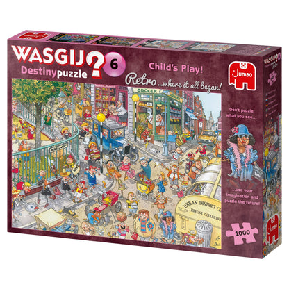 Wasgij Retro Destiny 6 1000pcs - product image - Jumboplay.com