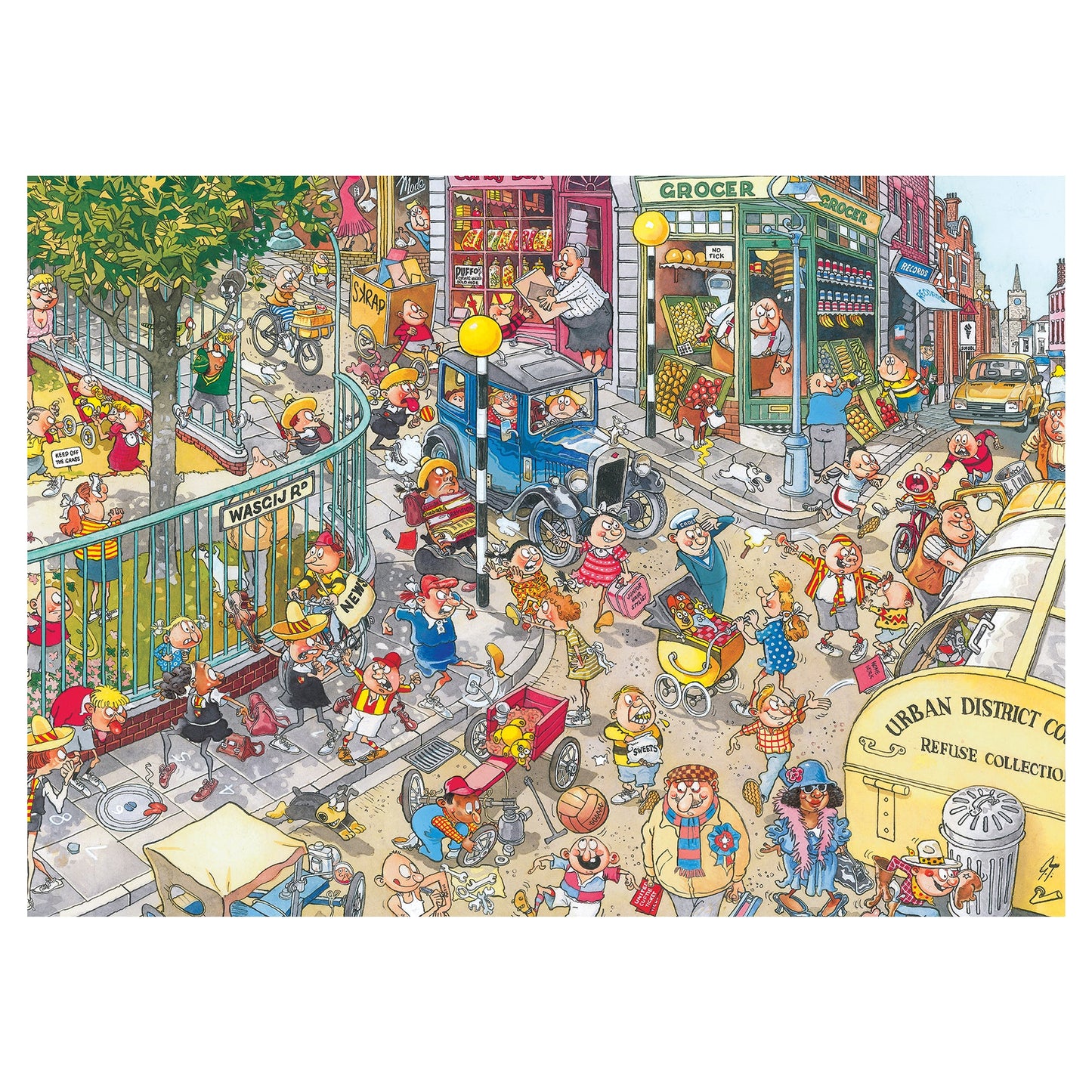 Wasgij Retro Destiny 6 1000pcs - product image - Jumboplay.com