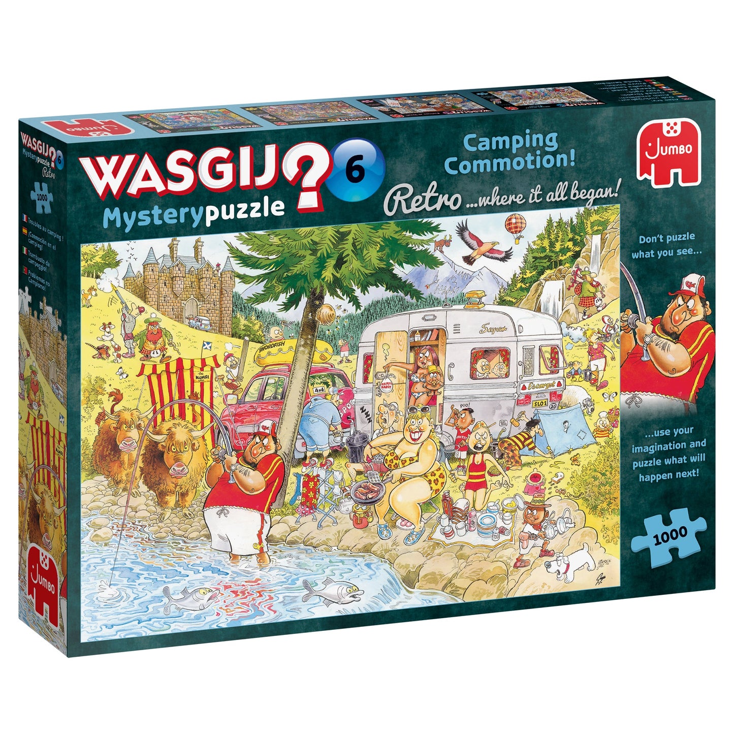 Wasgij Retro Mystery 6 1000pcs - product image - Jumboplay.com
