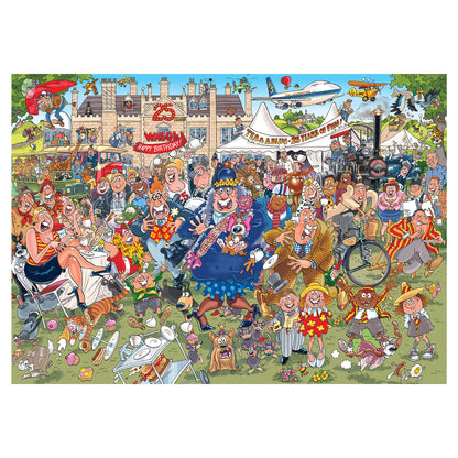 Wasgij Original 40 25th Anniversary 2x1000pcs (1x 1000pcs for free) - product image - Jumboplay.com