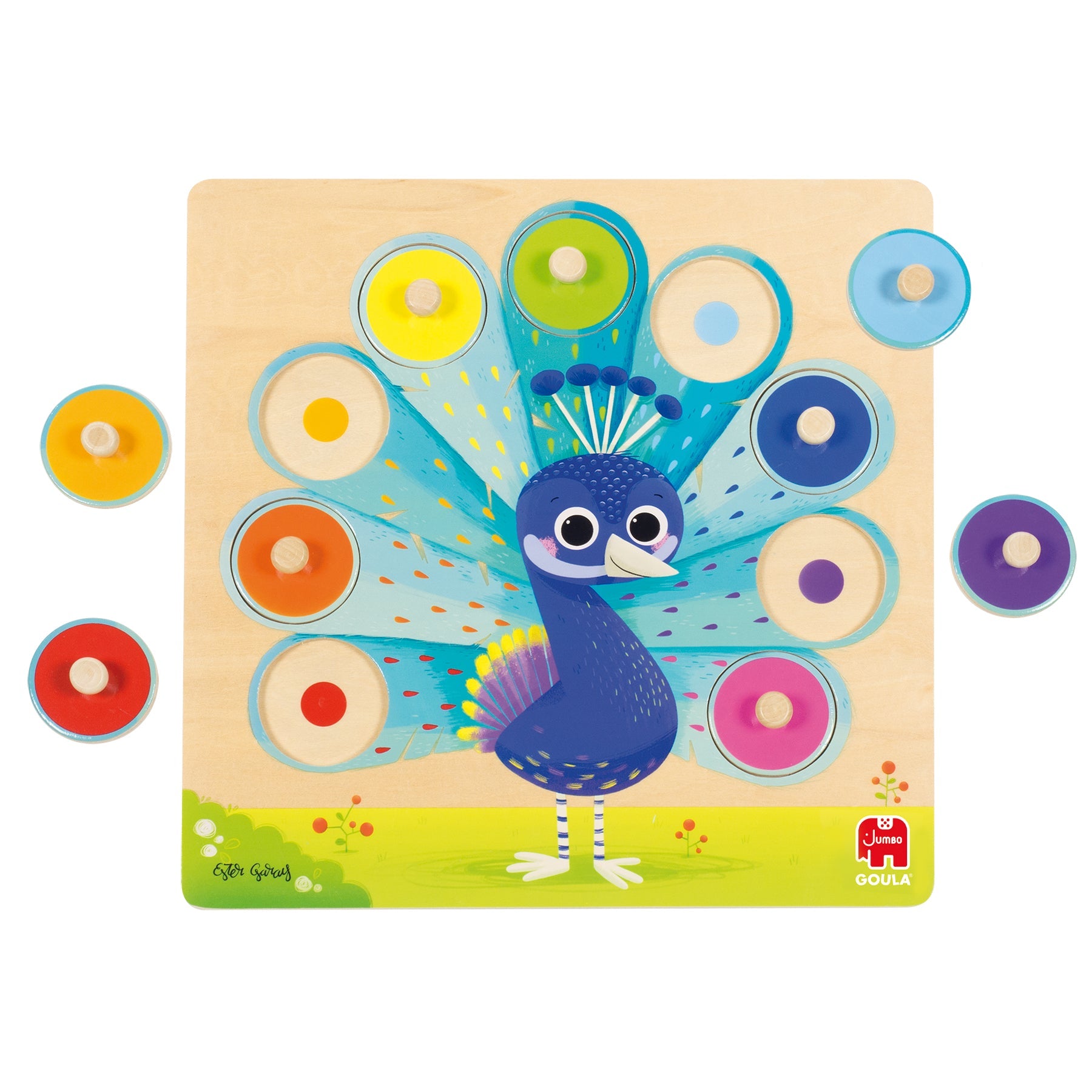 Peacock Puzzle - product image - Jumboplay.com