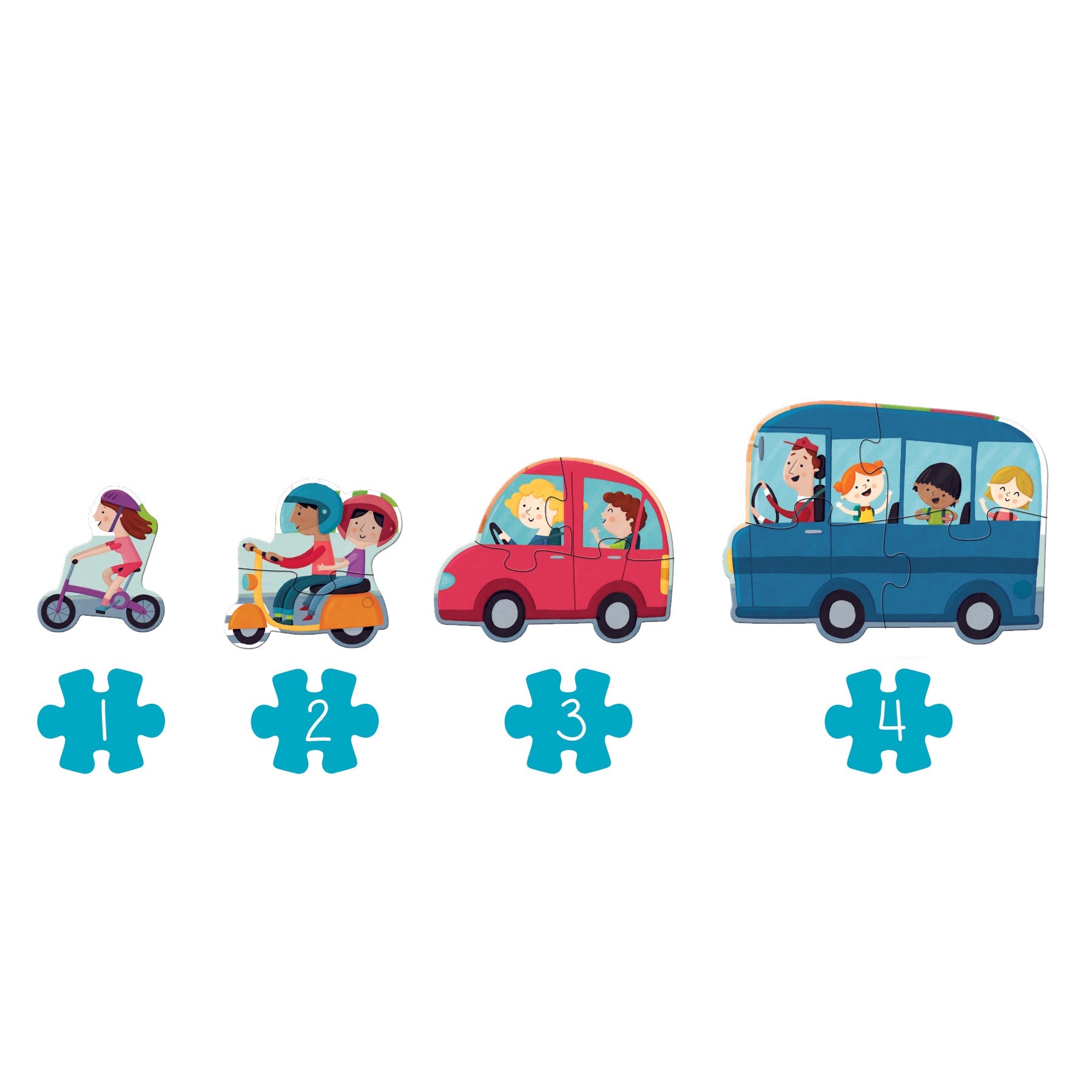 Puzzle XXL Vehicles - product image - Jumboplay.com
