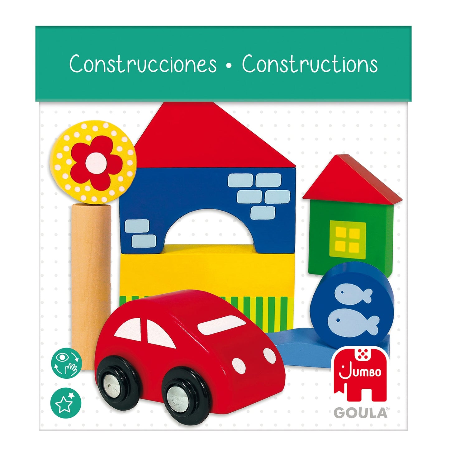 Scatola Costruzioni 25 pz. + Macchina - product image - Jumboplay.com