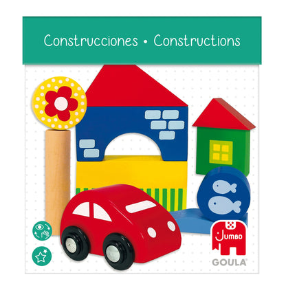 Scatola Costruzioni 25 pz. + Macchina - product image - Jumboplay.com