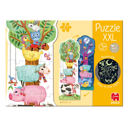 Puzzle XXL - Farm day&night - product image - Jumboplay.com