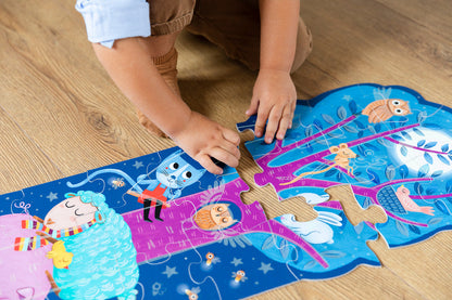 Puzzle XXL - Farm day&night - product image - Jumboplay.com