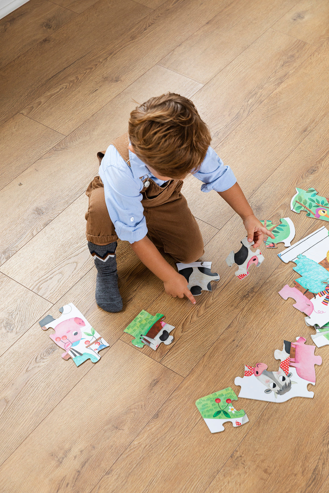 Puzzle XXL - Farm day&night - product image - Jumboplay.com