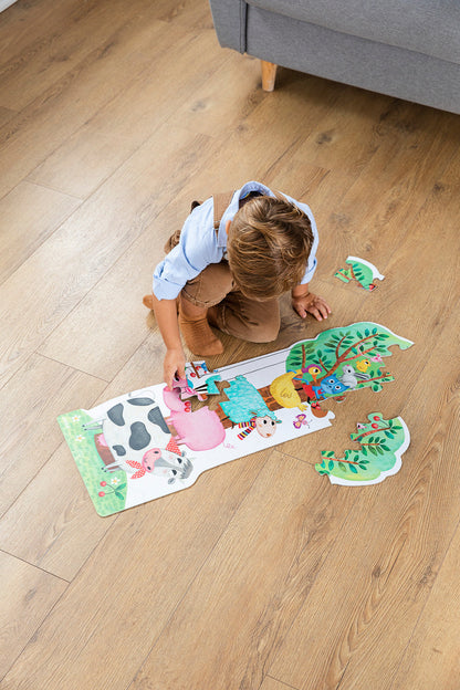 Puzzle XXL - Farm day&night - product image - Jumboplay.com
