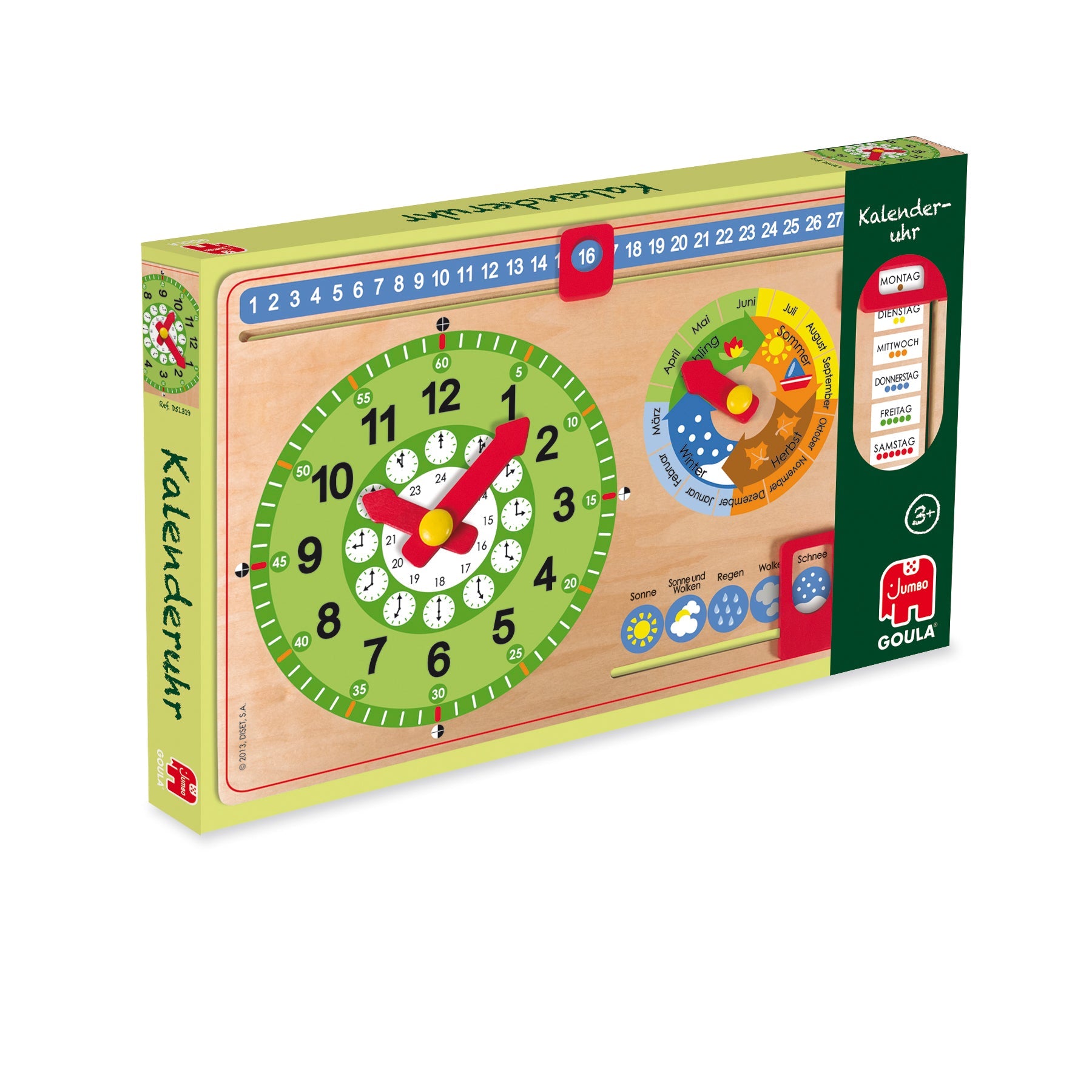 Kalenderuhr - product image - Jumboplay.com