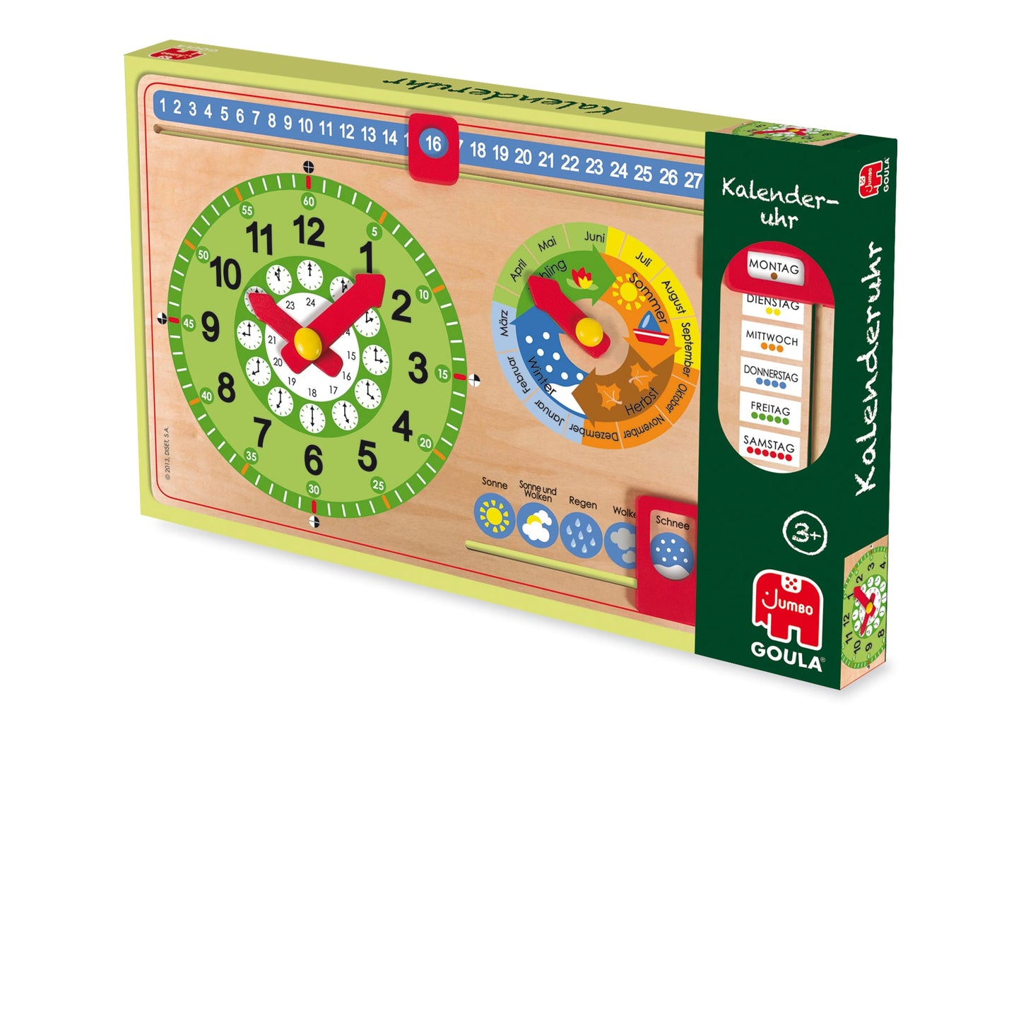 Kalenderuhr - product image - Jumboplay.com