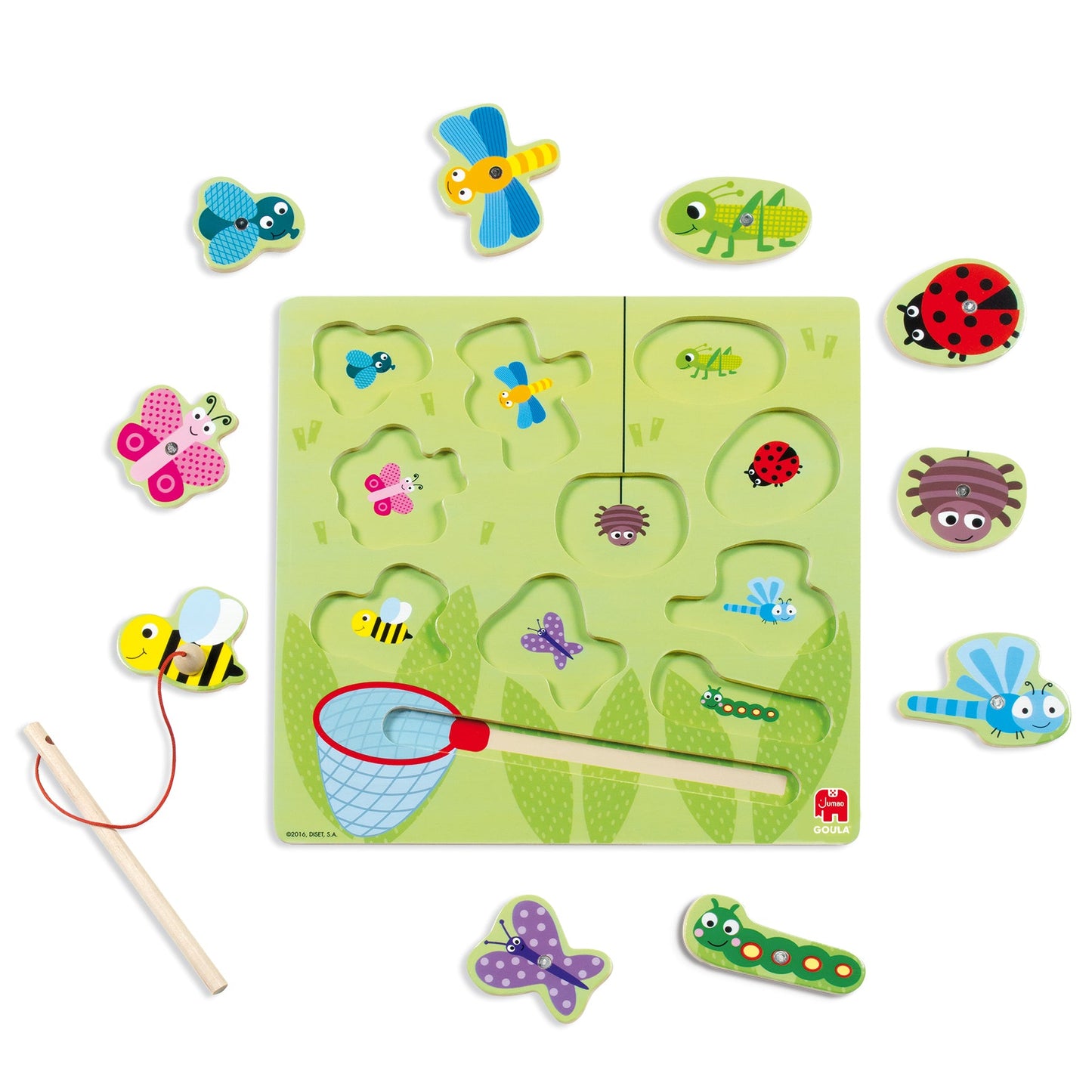 Magnetic Bugs Puzzle - product image - Jumboplay.com