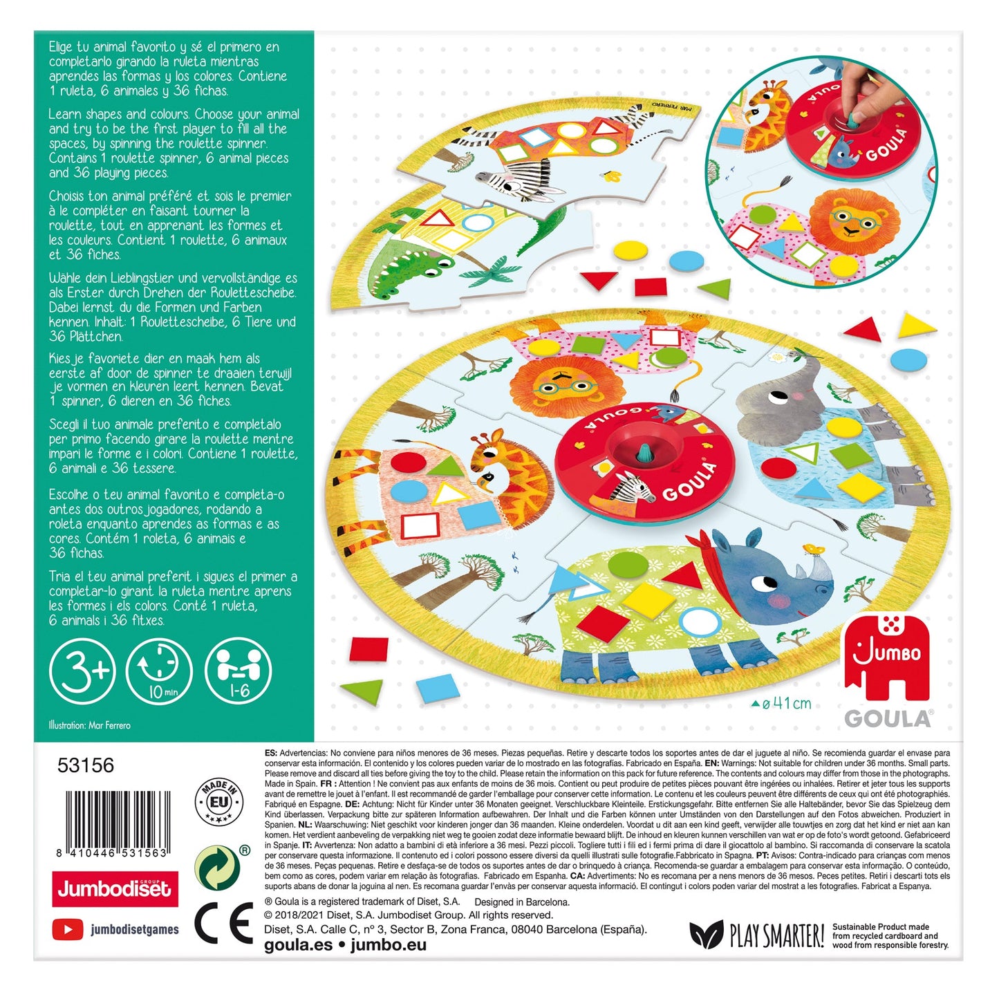 Safari Roulette - product image - Jumboplay.com