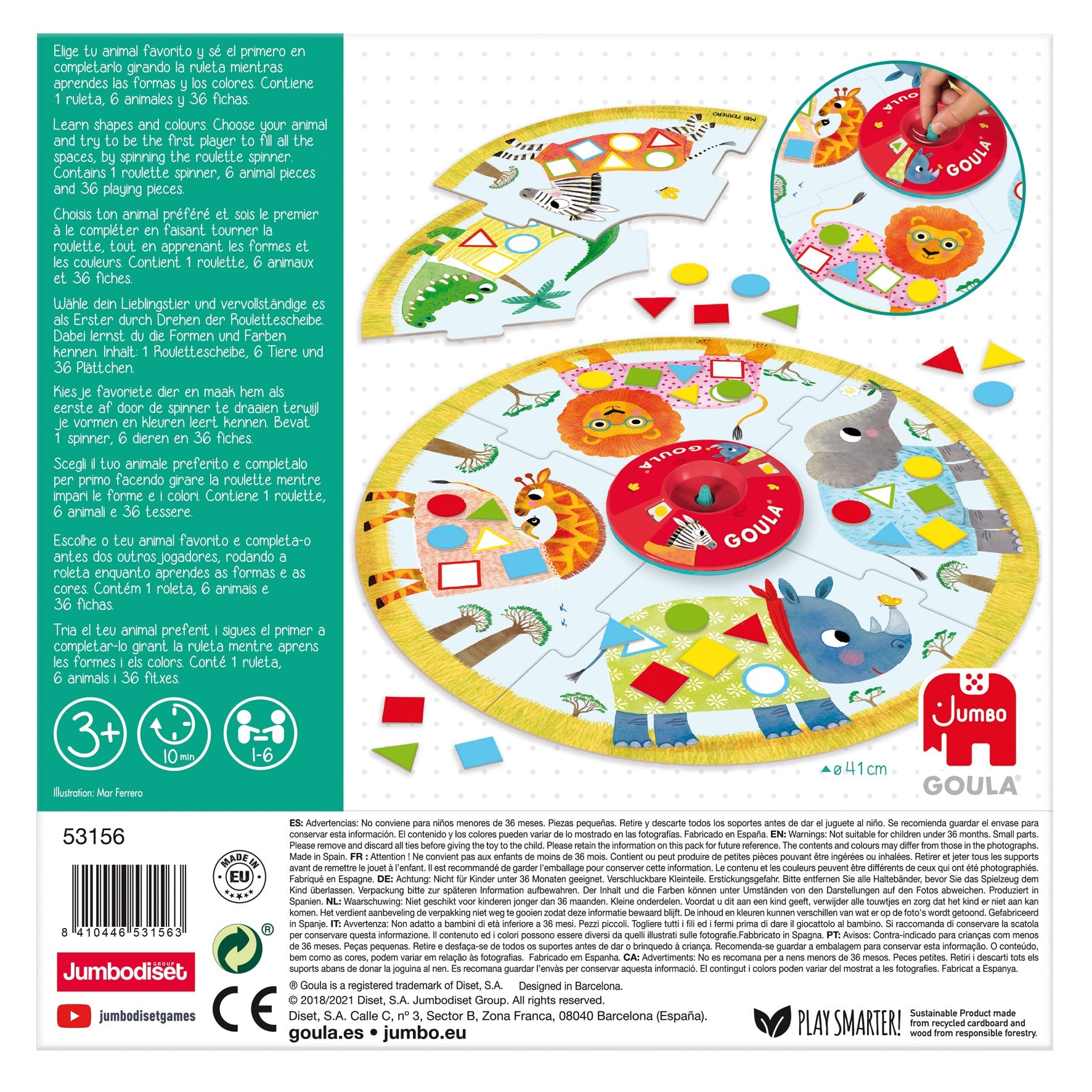 Safari Roulette - product image - Jumboplay.com