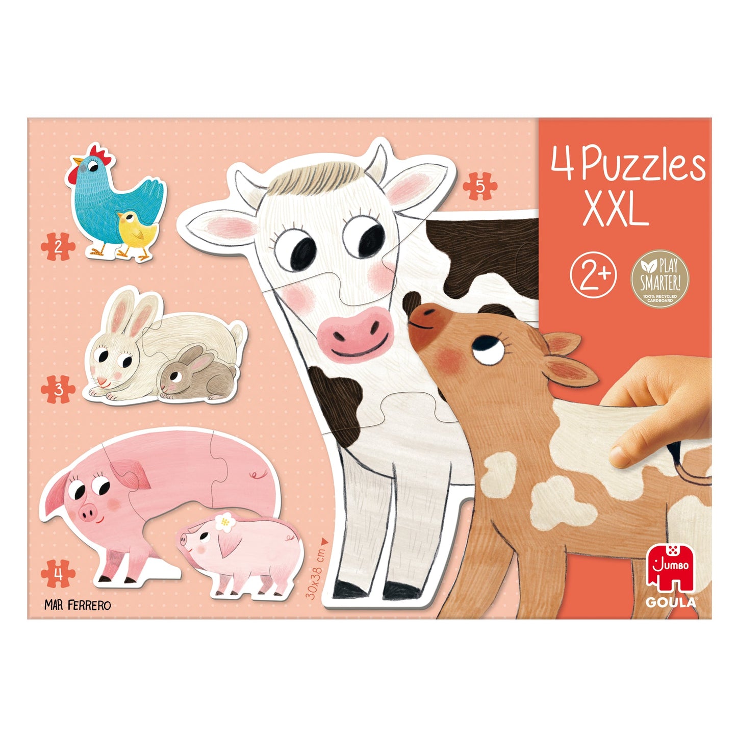 Puzzle XXL Mums & Babies - product image - Jumboplay.com