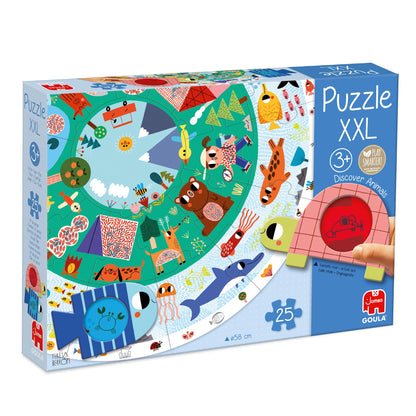 Puzzle XXL Discover Animals - product image - Jumboplay.com