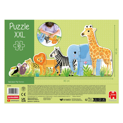 Puzzle XXL Jungle from small to large - product image - Jumboplay.com