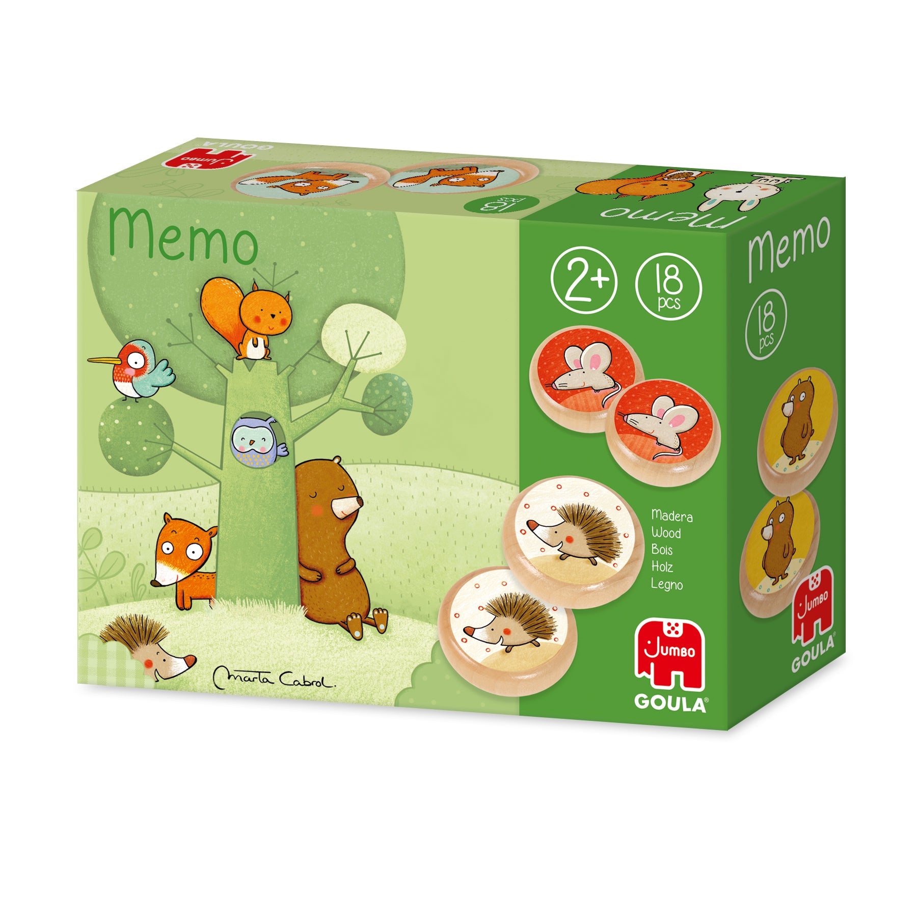 Memo Tom and his forest friends - product image - Jumboplay.com
