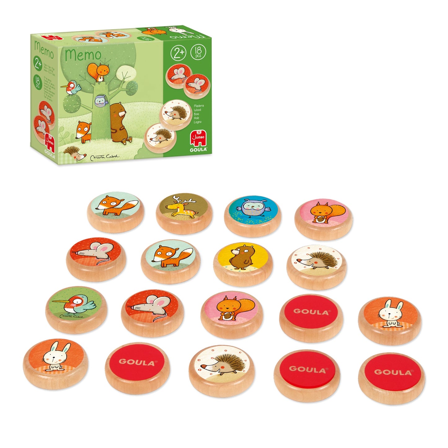 Memo Tom and his forest friends - product image - Jumboplay.com