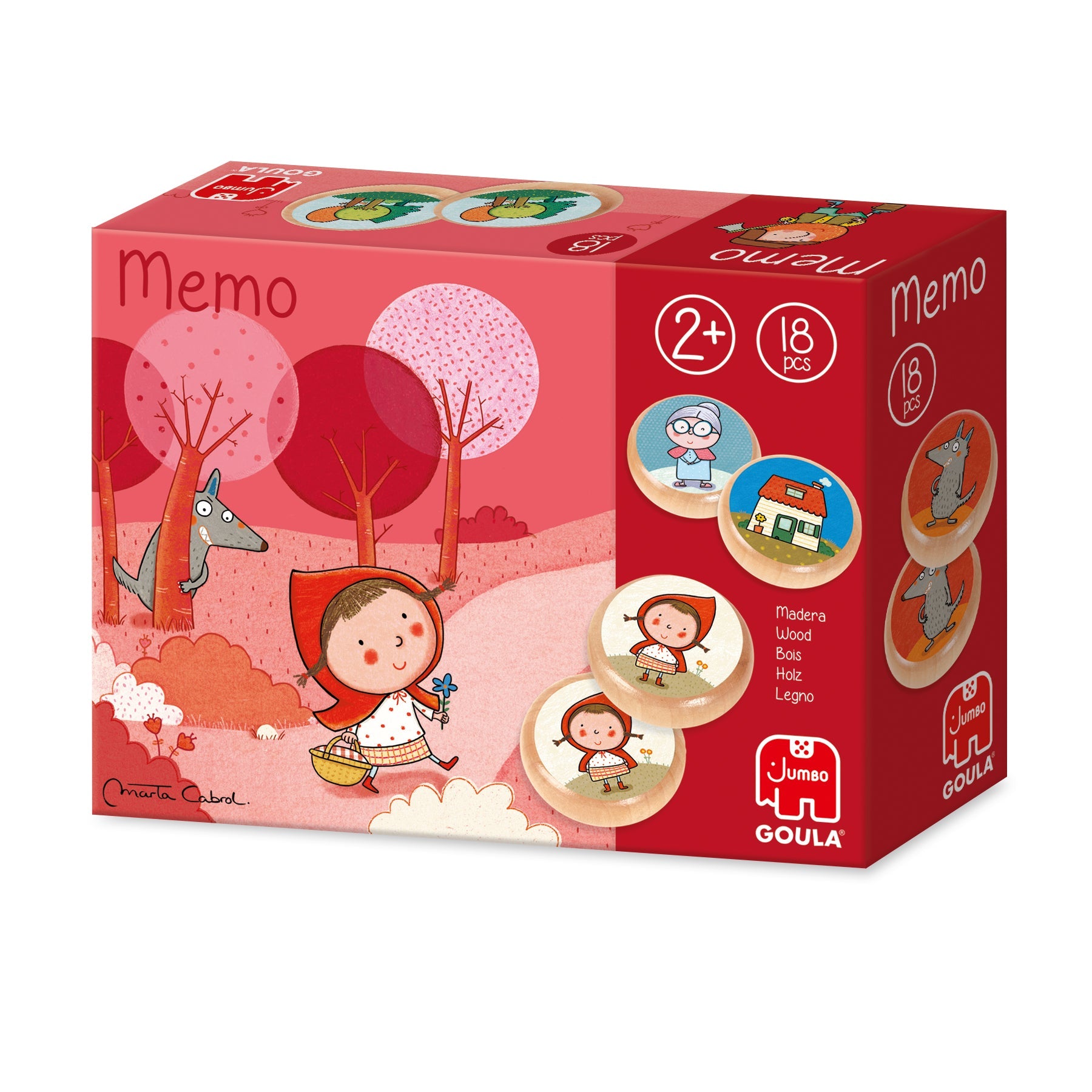 Memo Little Red Riding Hood - product image - Jumboplay.com