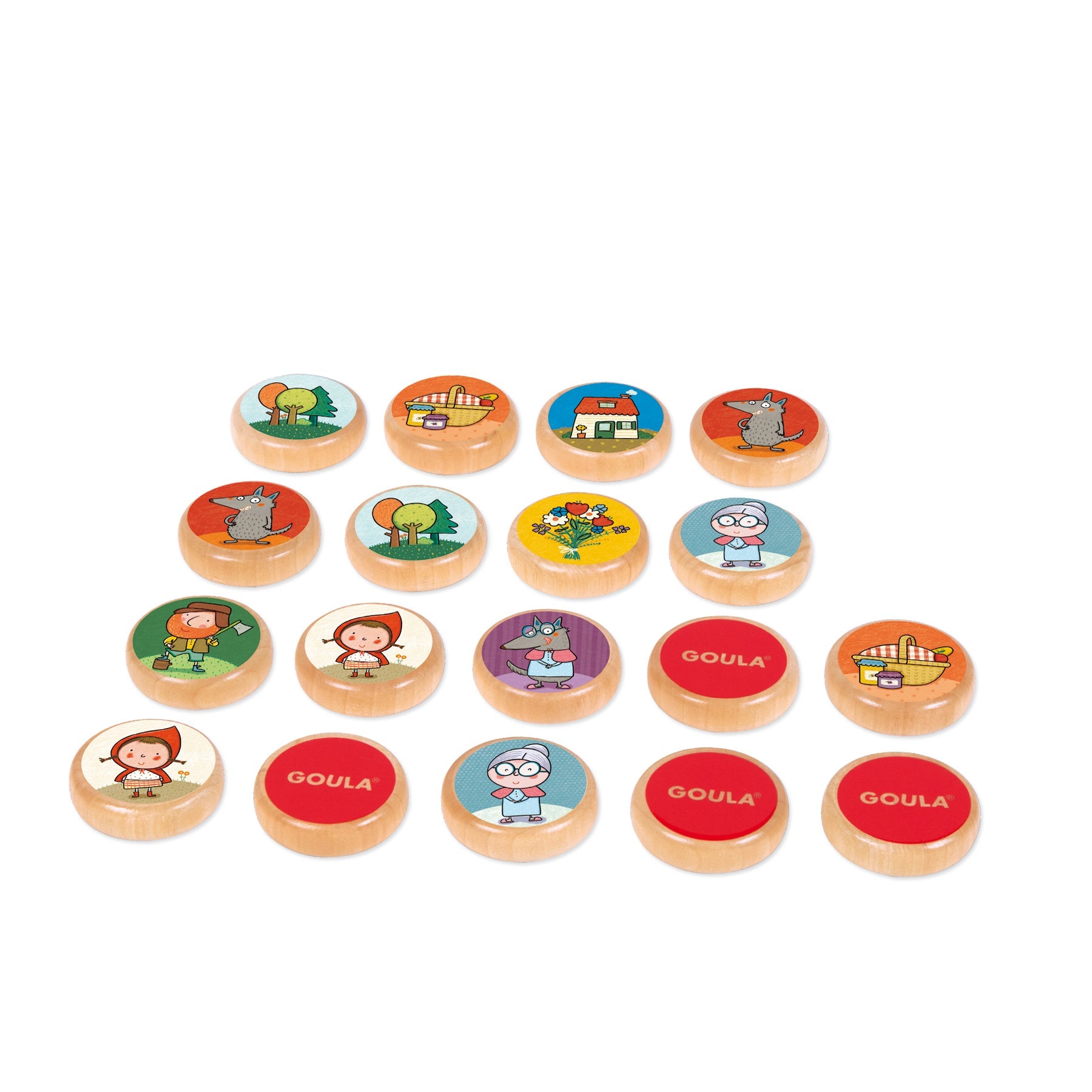 Memo Little Red Riding Hood - product image - Jumboplay.com