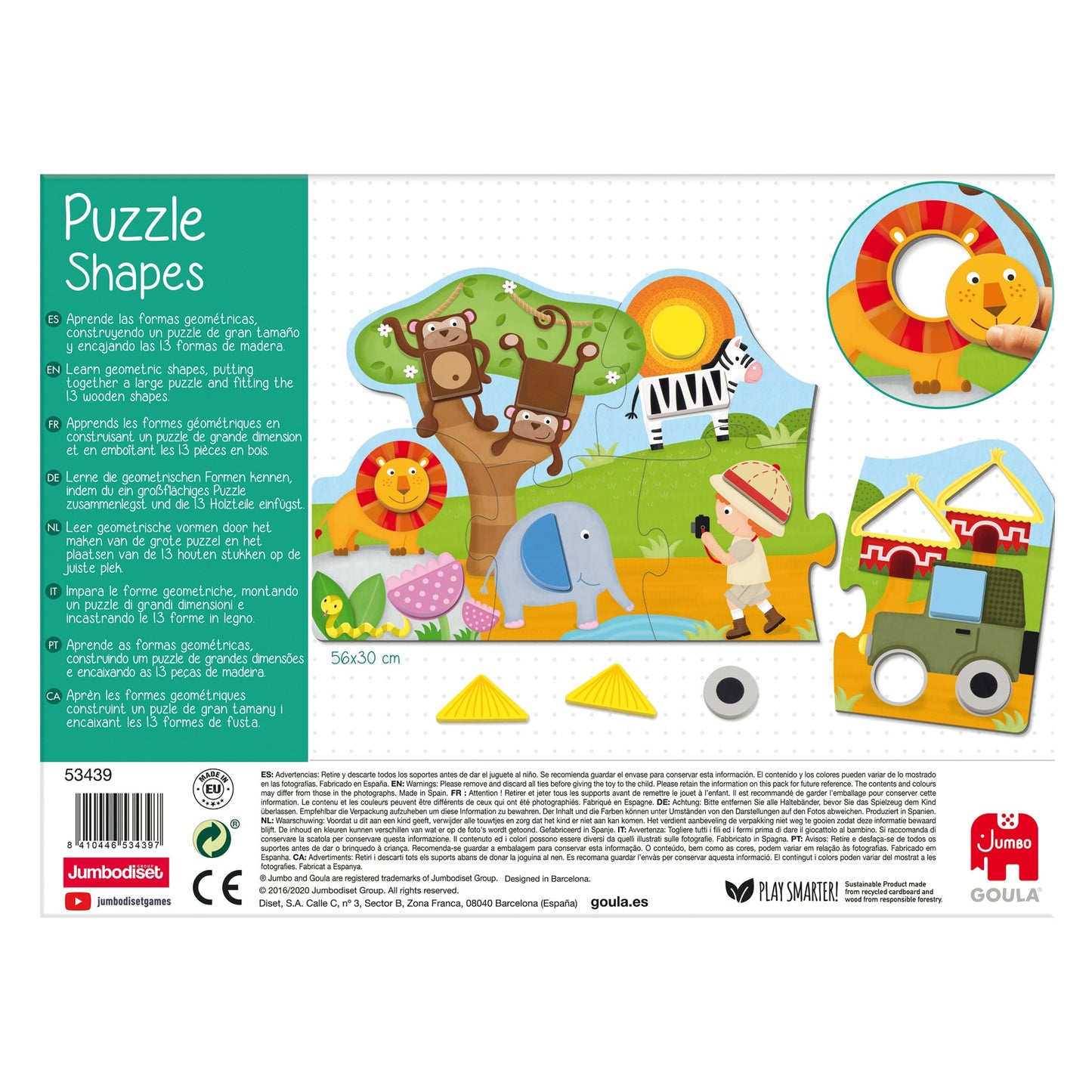 Puzzle Shapes - product image - Jumboplay.com