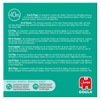 Geometric shapes drum - product image - Jumboplay.com