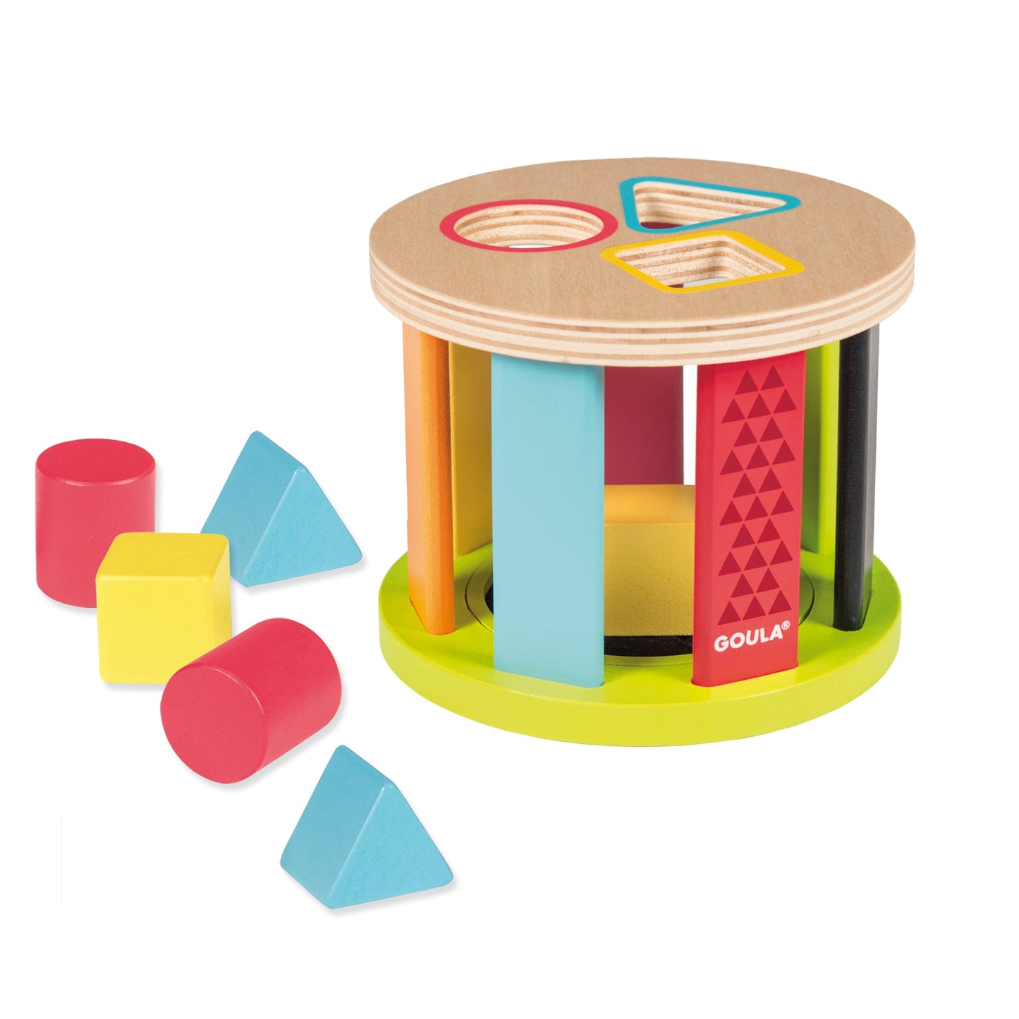 Geometric shapes drum - product image - Jumboplay.com