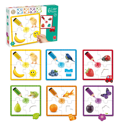 6 Color Puzzles - product image - Jumboplay.com