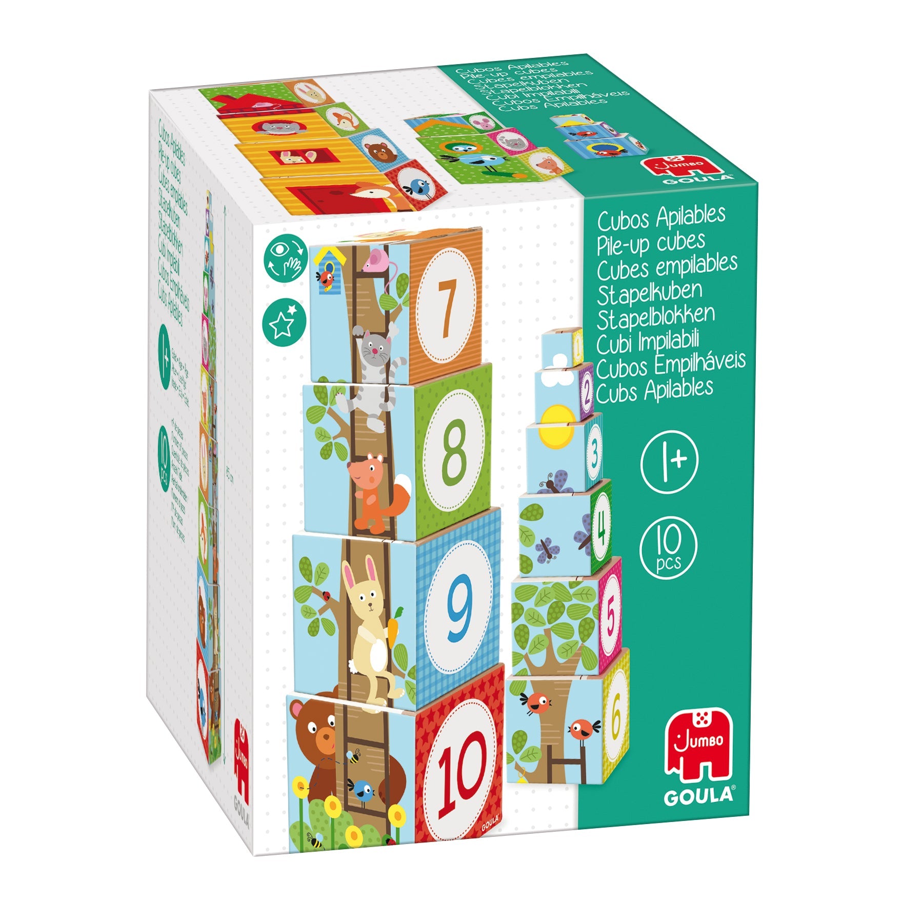 Pile-up Cubes Forest - product image - Jumboplay.com