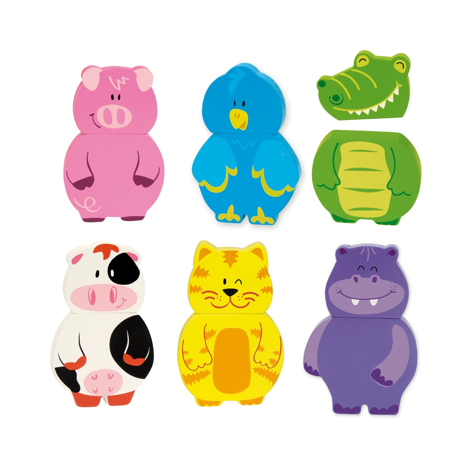 Magnetic Interchangeable Animals Puzzle - product image - Jumboplay.com