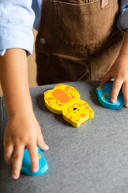 Magnetic Interchangeable Animals Puzzle - product image - Jumboplay.com