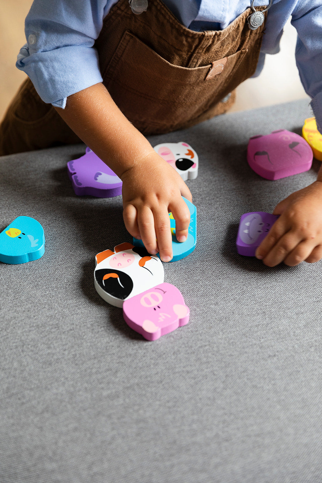 Magnetic Interchangeable Animals Puzzle - product image - Jumboplay.com