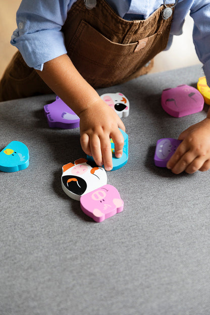Magnetic Interchangeable Animals Puzzle - product image - Jumboplay.com