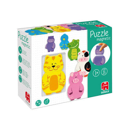 Magnetic Interchangeable Animals Puzzle - product image - Jumboplay.com